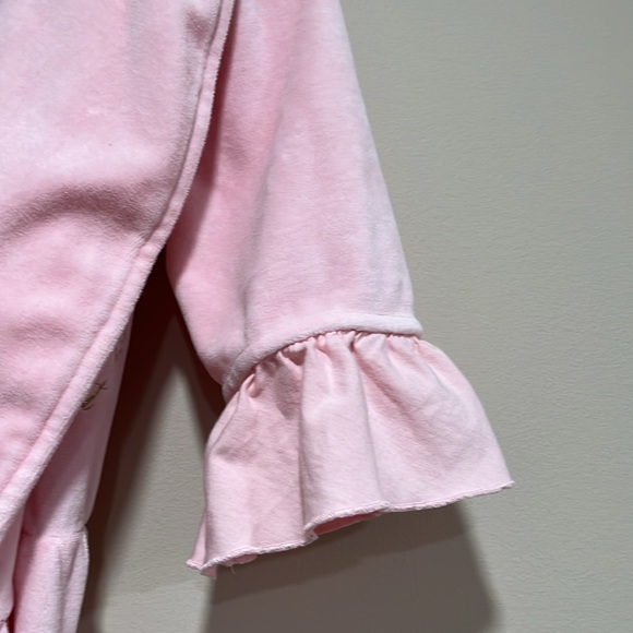 Pink Ruffled Robe with Belt - Picture 5 of 8